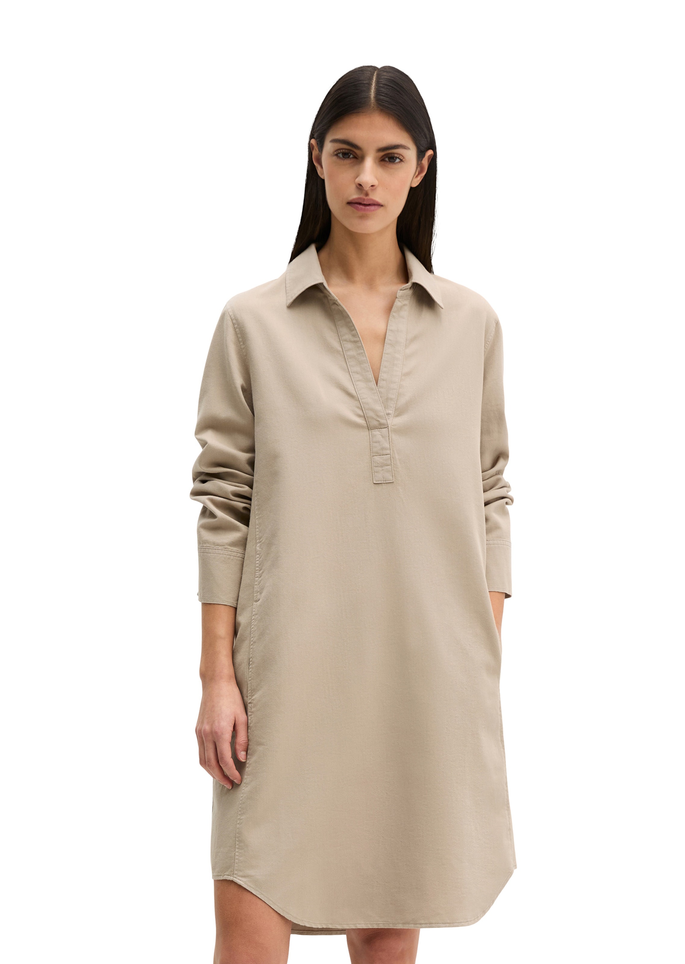 Marc O'Polo Kleid in Braun: Vorderseite