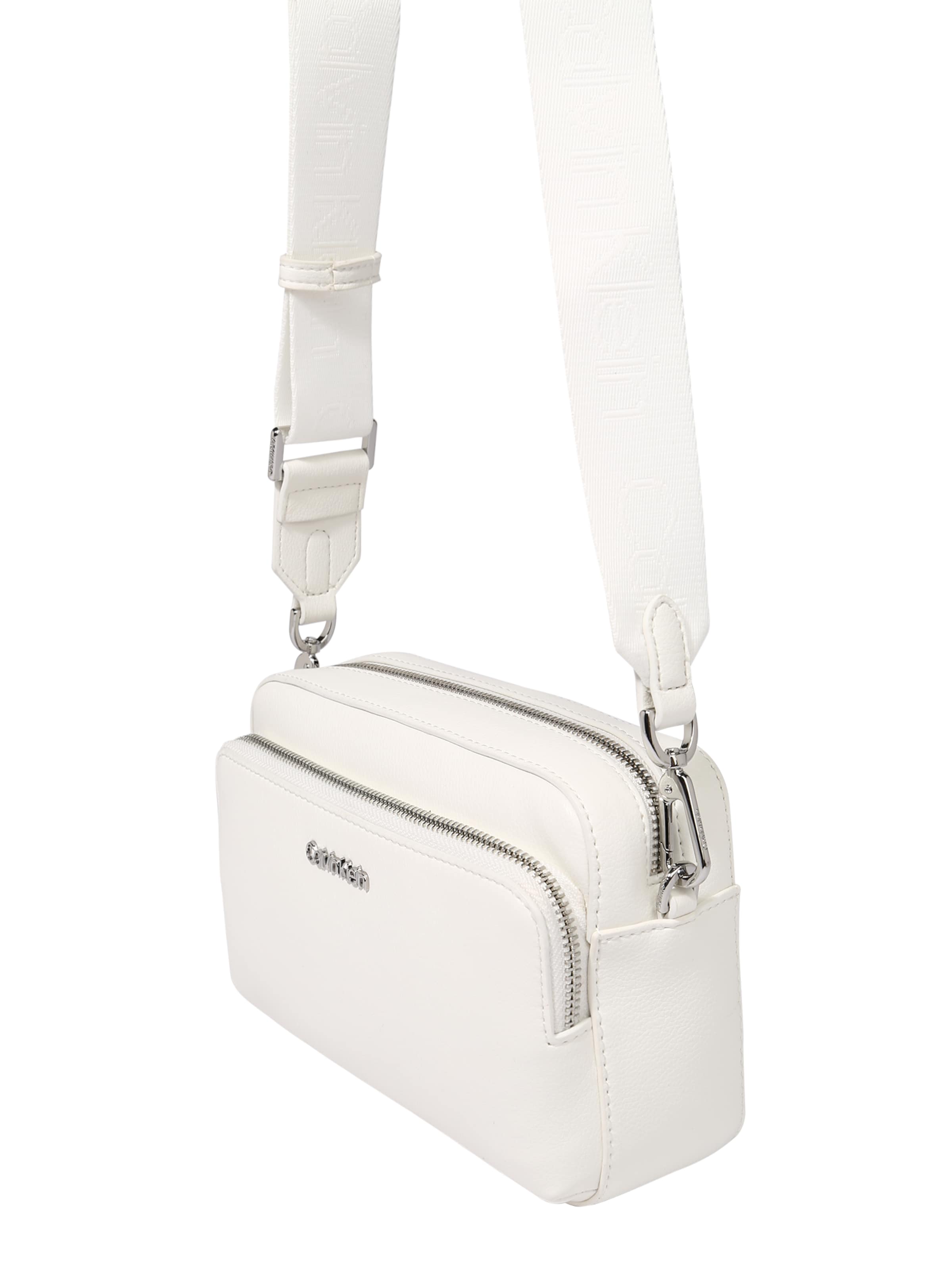 calvin klein crossbody white