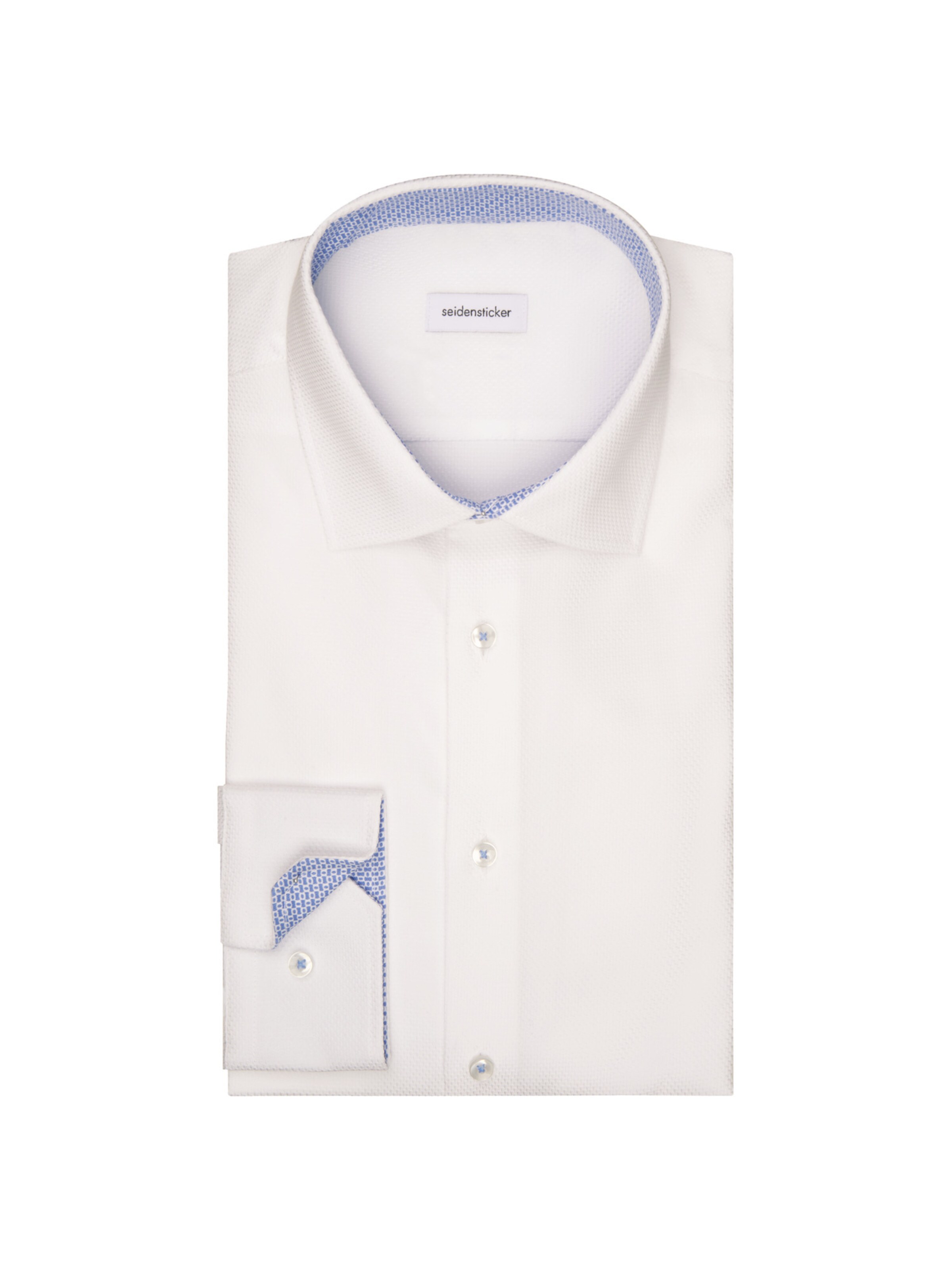 SEIDENSTICKER Regular fit Zakelijk overhemd in Wit