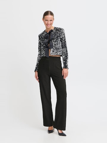 Regular Pantalon 'Tacha' b.young en noir : devant
