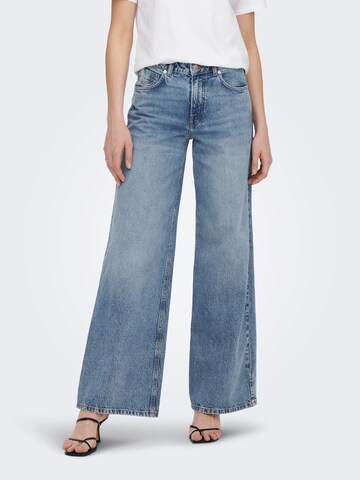 Wide leg Jeans 'Vela' di ONLY in blu: frontale