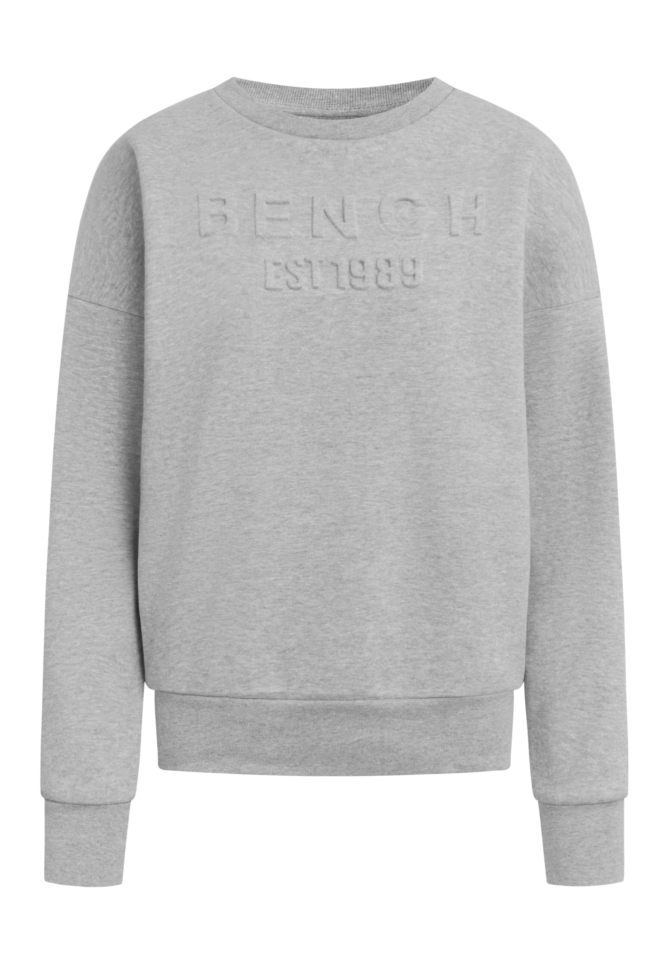 BENCH Sweatshirt in Grey: front