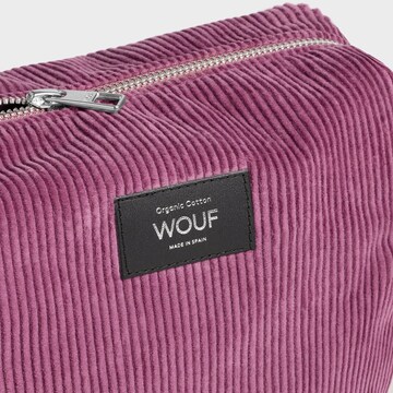 Wouf Cosmetic Bag 'Corduroy ' in Pink