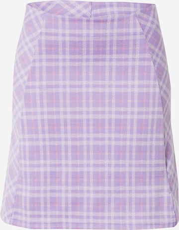 PIECES Skirt 'Silvia' in Purple: front