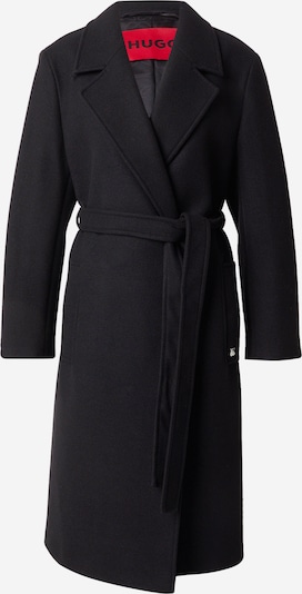 HUGO Manteau mi-saison 'Melzy-1' en noir, Vue avec produit
