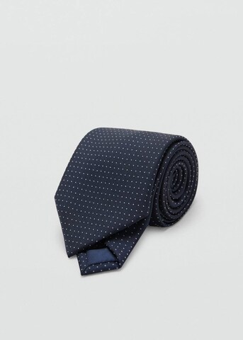 MANGO MAN Tie 'Point8' in Blue