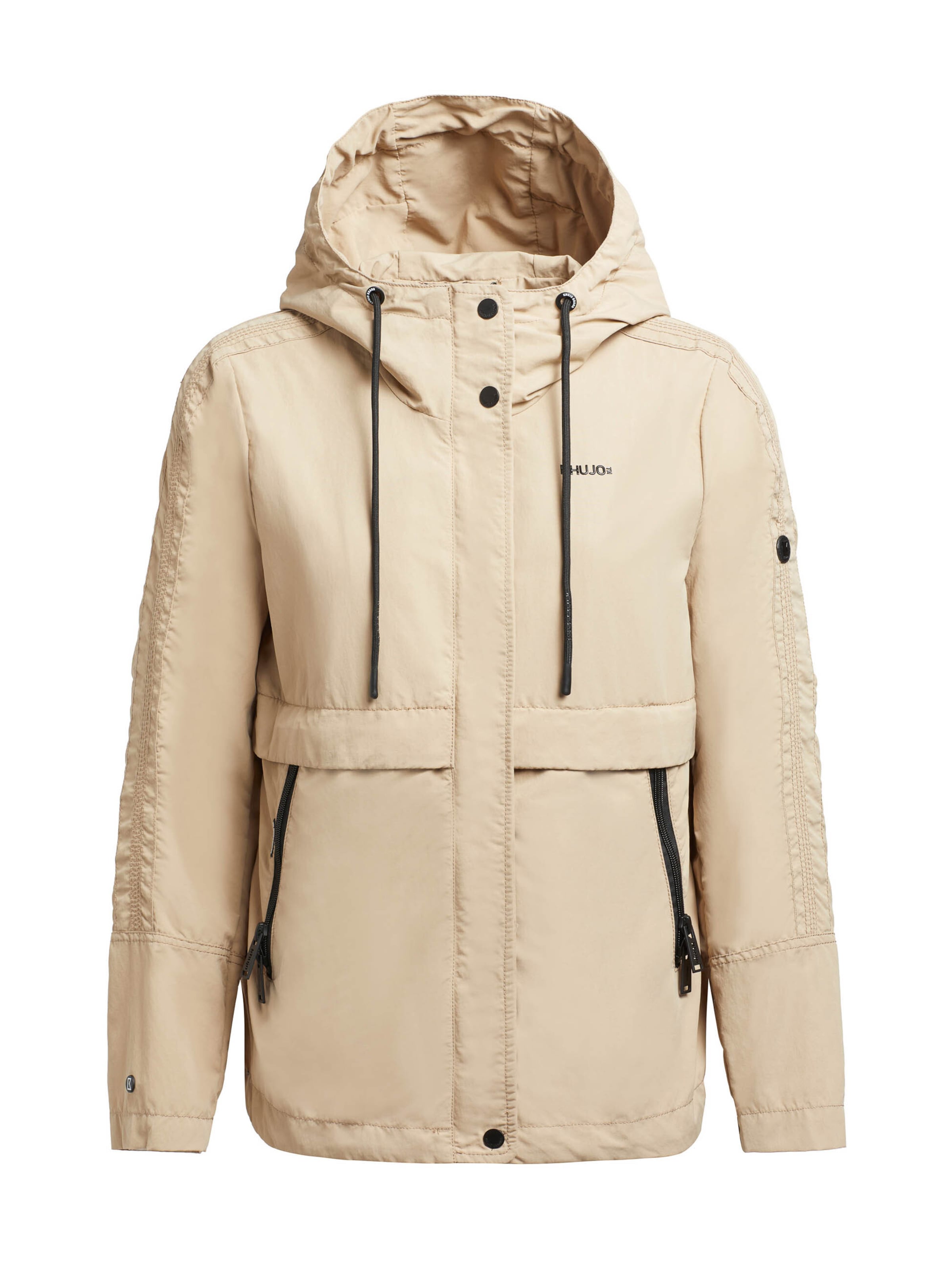 khujo Veste mi-saison en ocre, Vue avec produit