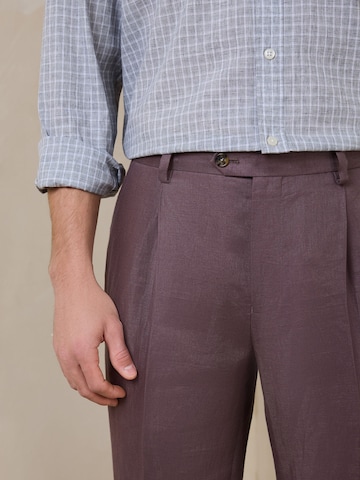 Next Slimfit Hose 'N. Premium' in Lila