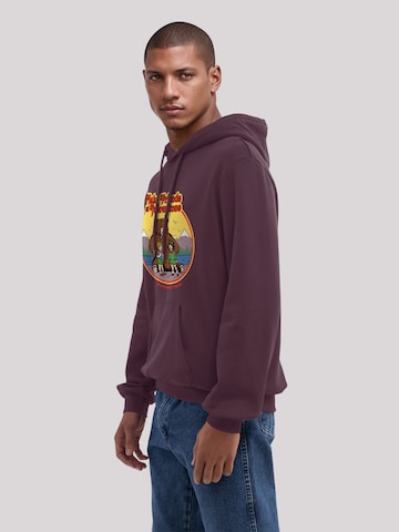 Sweat-shirt 'US National Parks Make Friends At Yellowstone' F4NT4STIC en violet