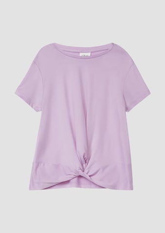 T-Shirt s.Oliver en violet