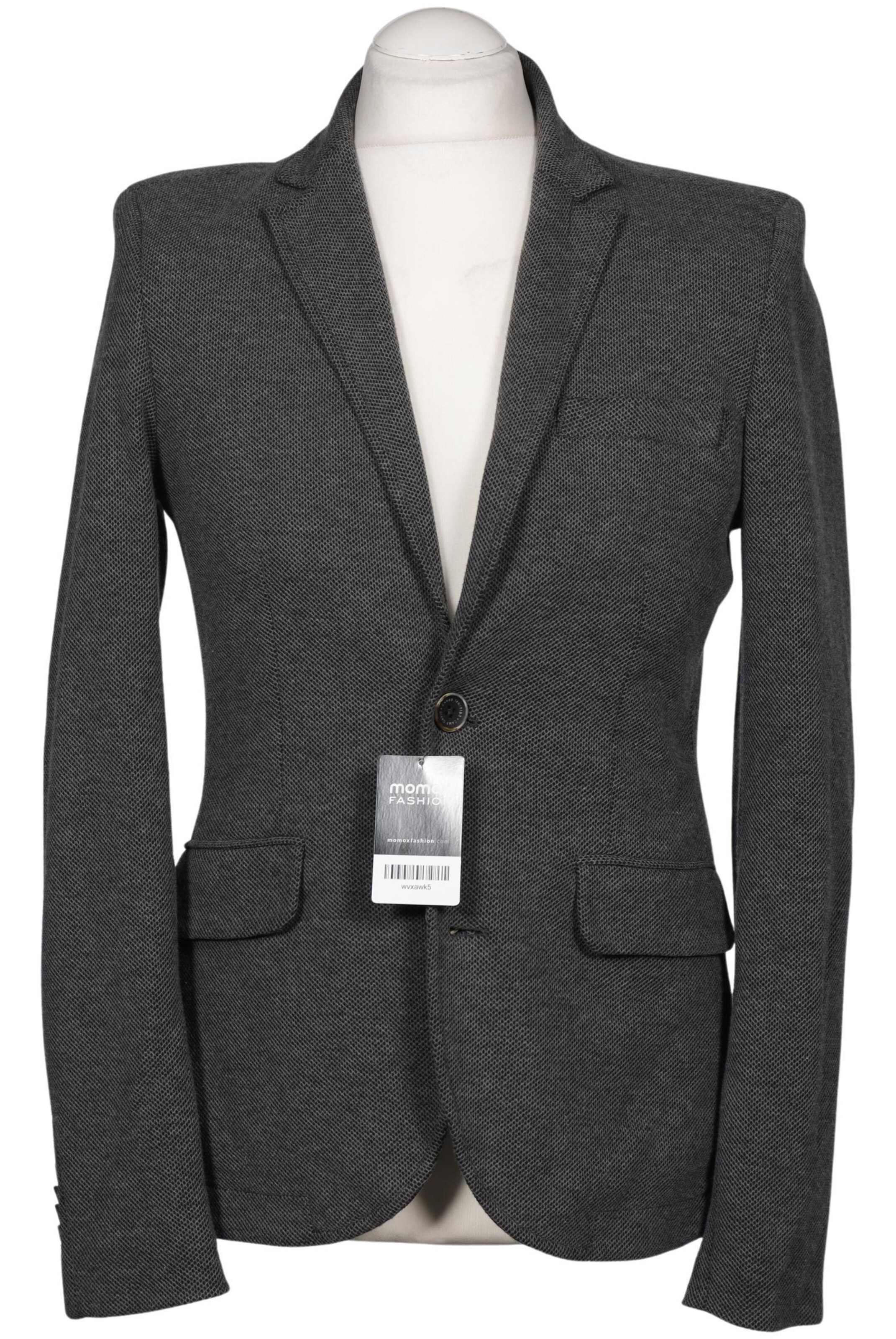 CAMP DAVID Suit Jacket in M in Grey: front