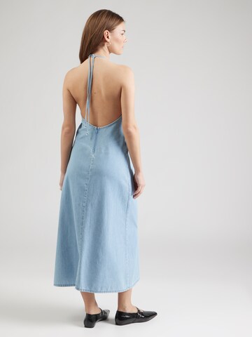 LTB - Vestido 'NOYA' en azul: atrás