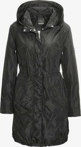 Goldner Between-seasons parka in Black: front