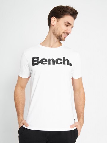 BENCH T-Shirt 'Leandro' in Weiß: predná strana