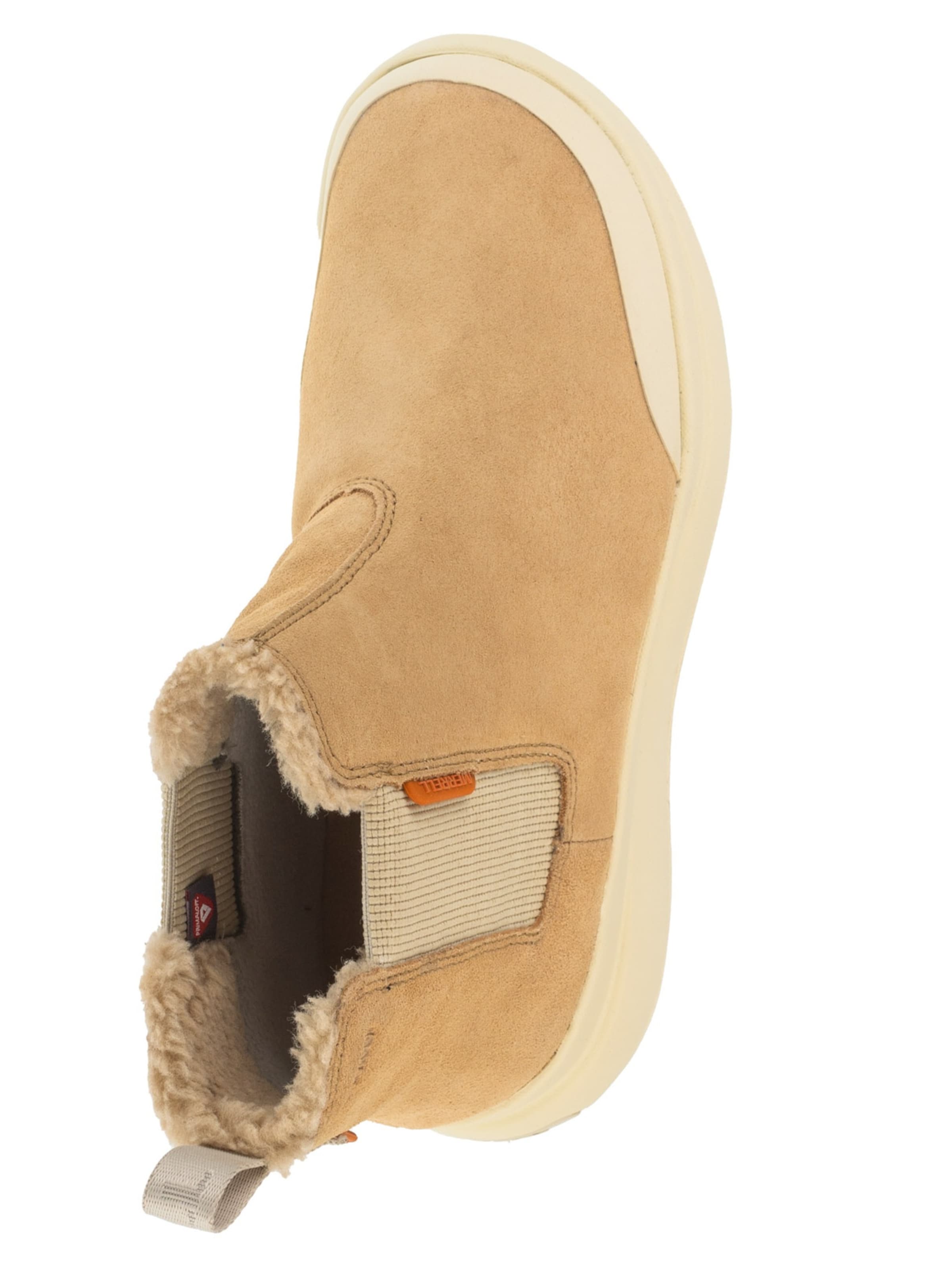 MERRELL Boots 'Marquette Thermo Pull On WP' in Beige