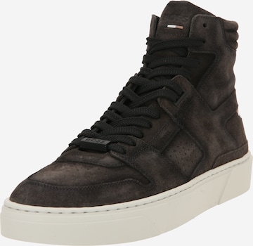 BOSS Black High-top trainers 'Gary' in Grey: front