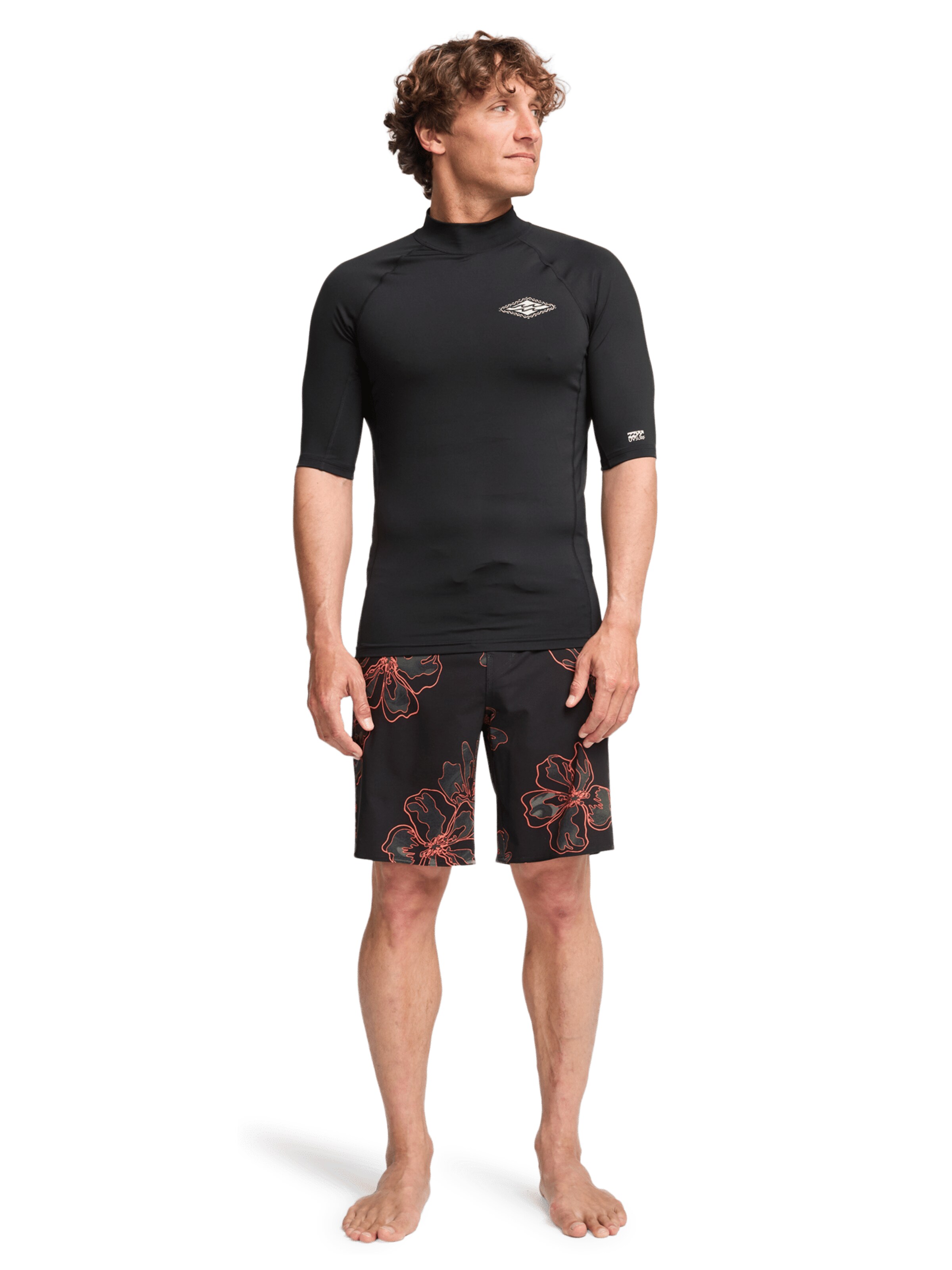 BILLABONG Performance Shirt 'Re Issue' in Black