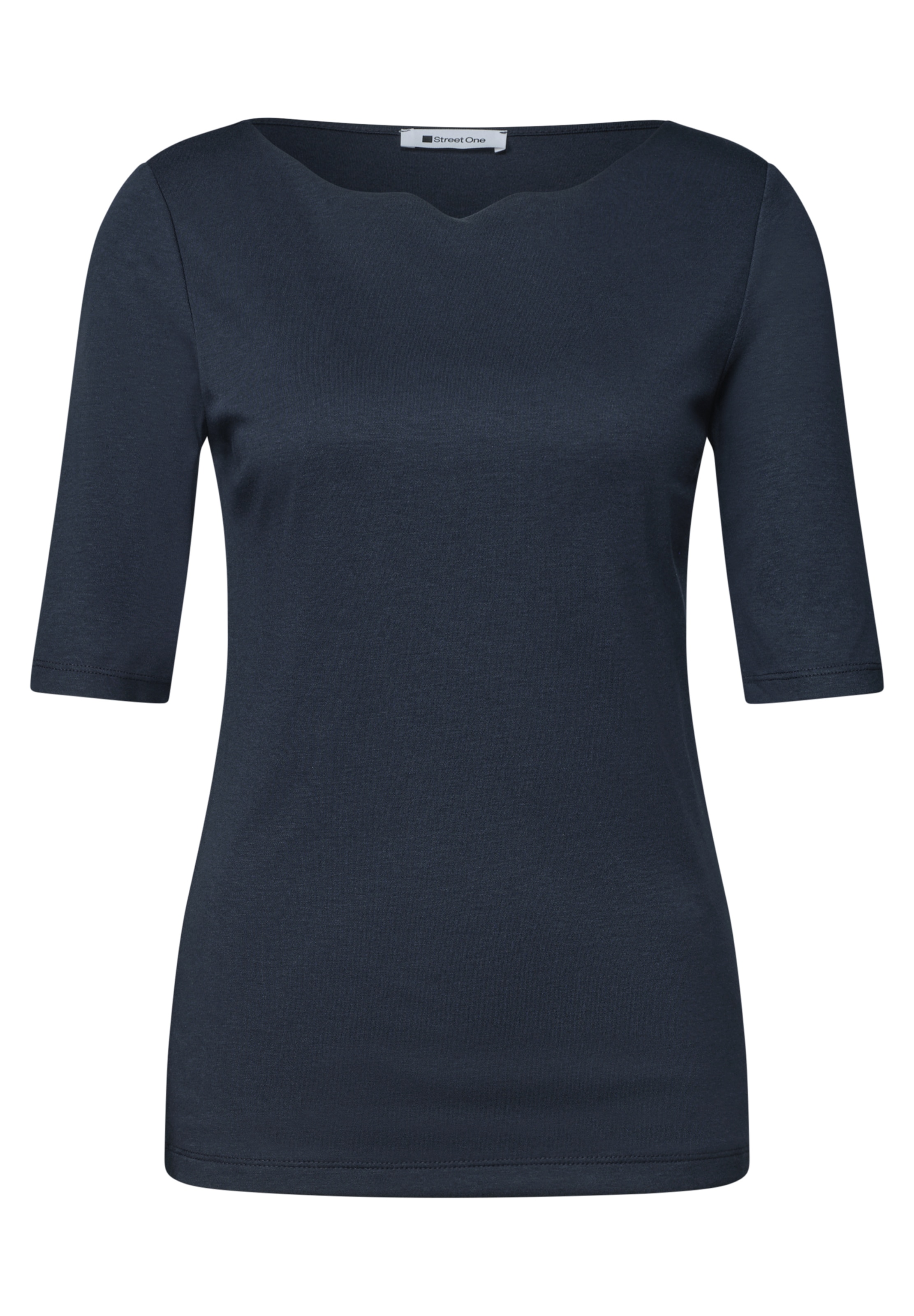 STREET ONE Shirt in Blue: front