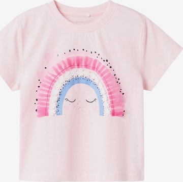 NAME IT Shirt 'NMFDITTO' in Pink: front