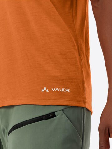 VAUDE Performance shirt 'Tekoa' in Orange