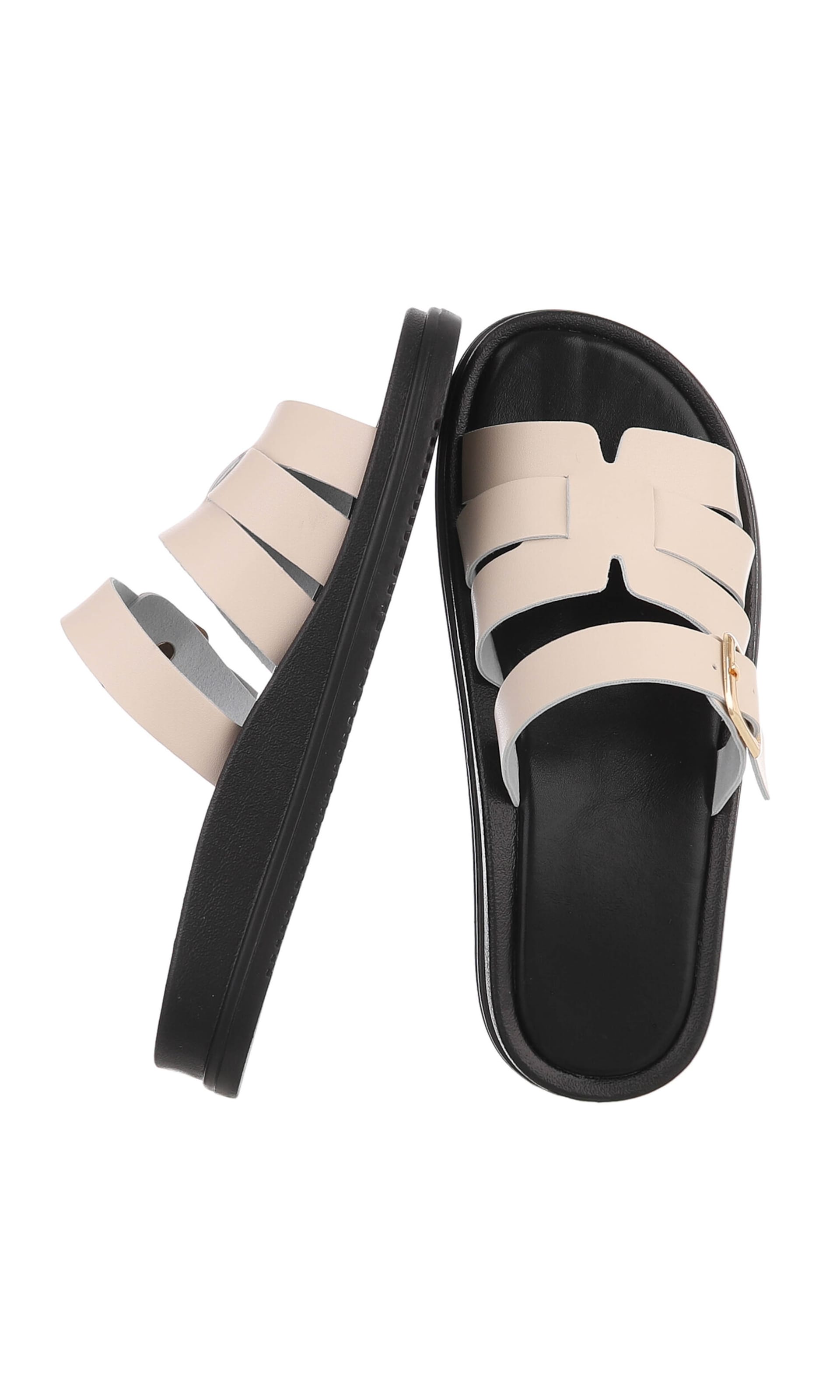 Ital-Design Mules in Beige