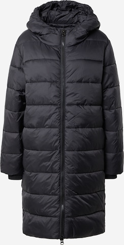 Manteau d’hiver Sisley en noir : devant