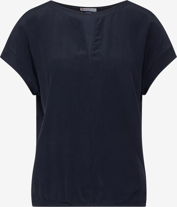 STREET ONE Blouse in Blue: front