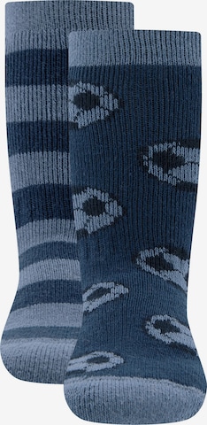 EWERS Socks 'Fußball' in Blue: front