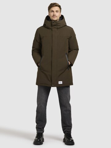 khujo Winterjas 'Kann' in Groen