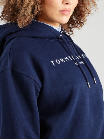 Tommy Hilfiger Curve Sweatshirt in Blauw