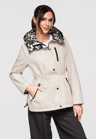 Ombre Tussenjas 'OW-JANP-0123' in Beige: voorkant