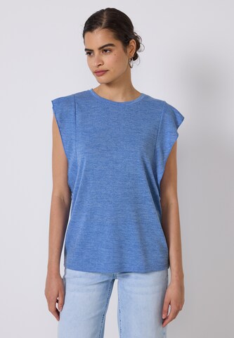Street One Studio Top in Blau: Vorderseite