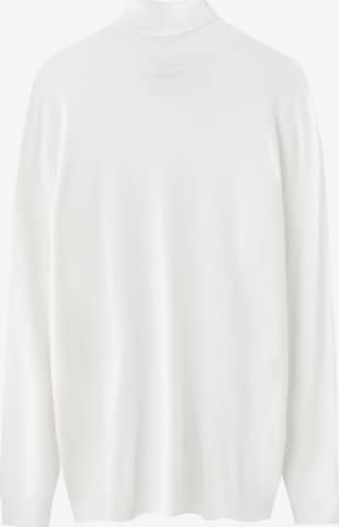 Pull&Bear Pullover i hvid: forside