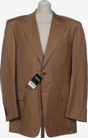 PAL ZILERI Suit Jacket in M-L in Brown: front