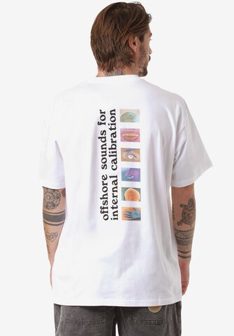 Carhartt WIP T-Shirt 'Calibrate' in Weiß: predná strana