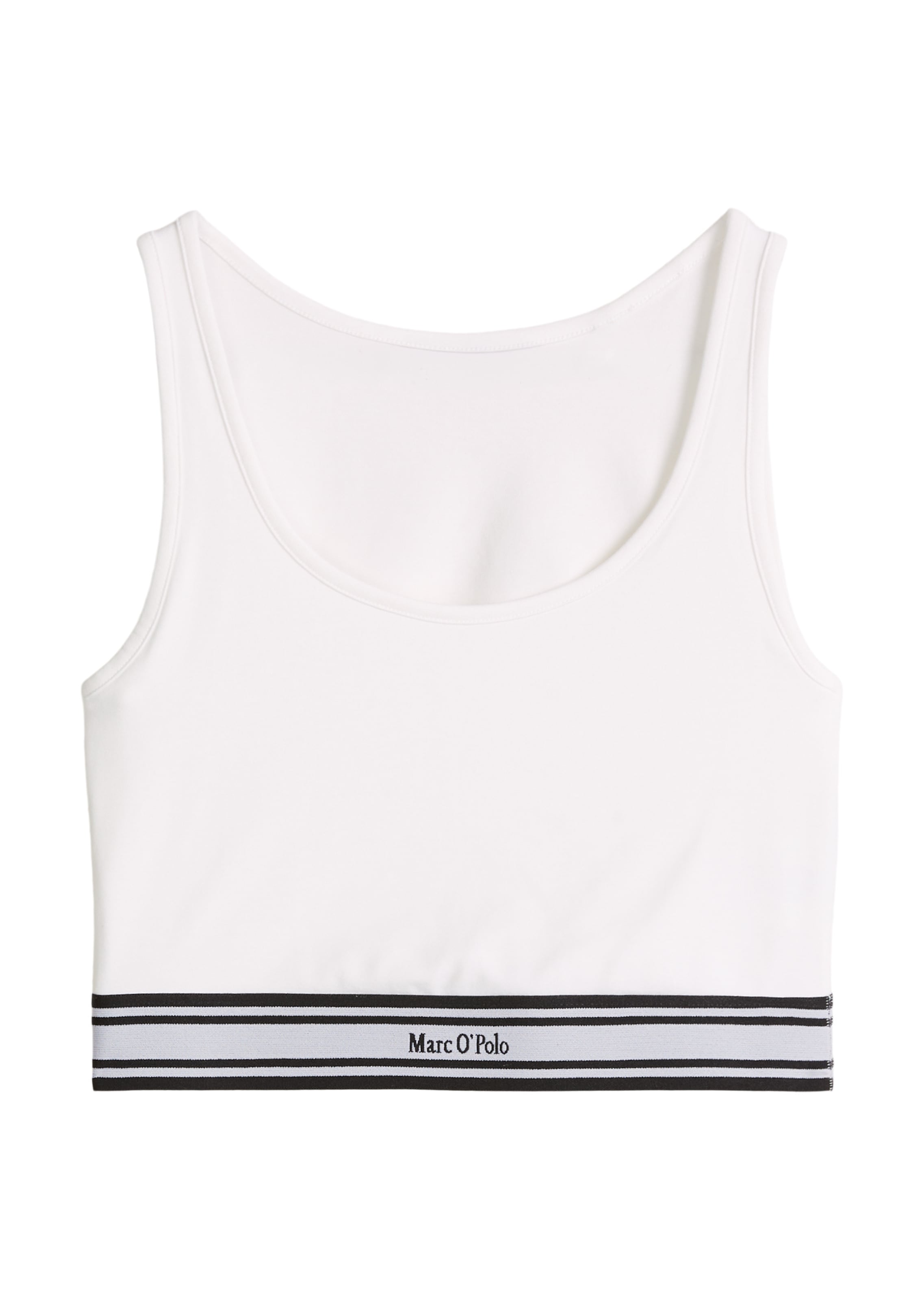 Marc O'Polo Bustier BH in Weiß: Vorderseite