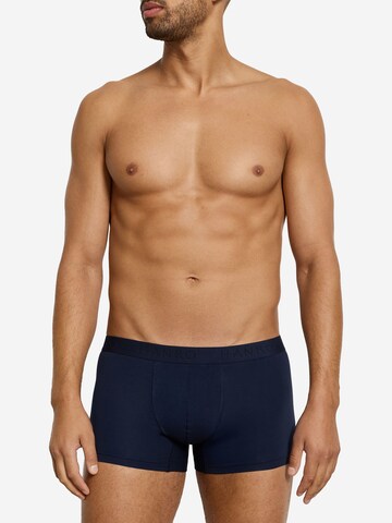 Hanro Boxershorts ' Cotton Essentials ' in Blauw: voorkant