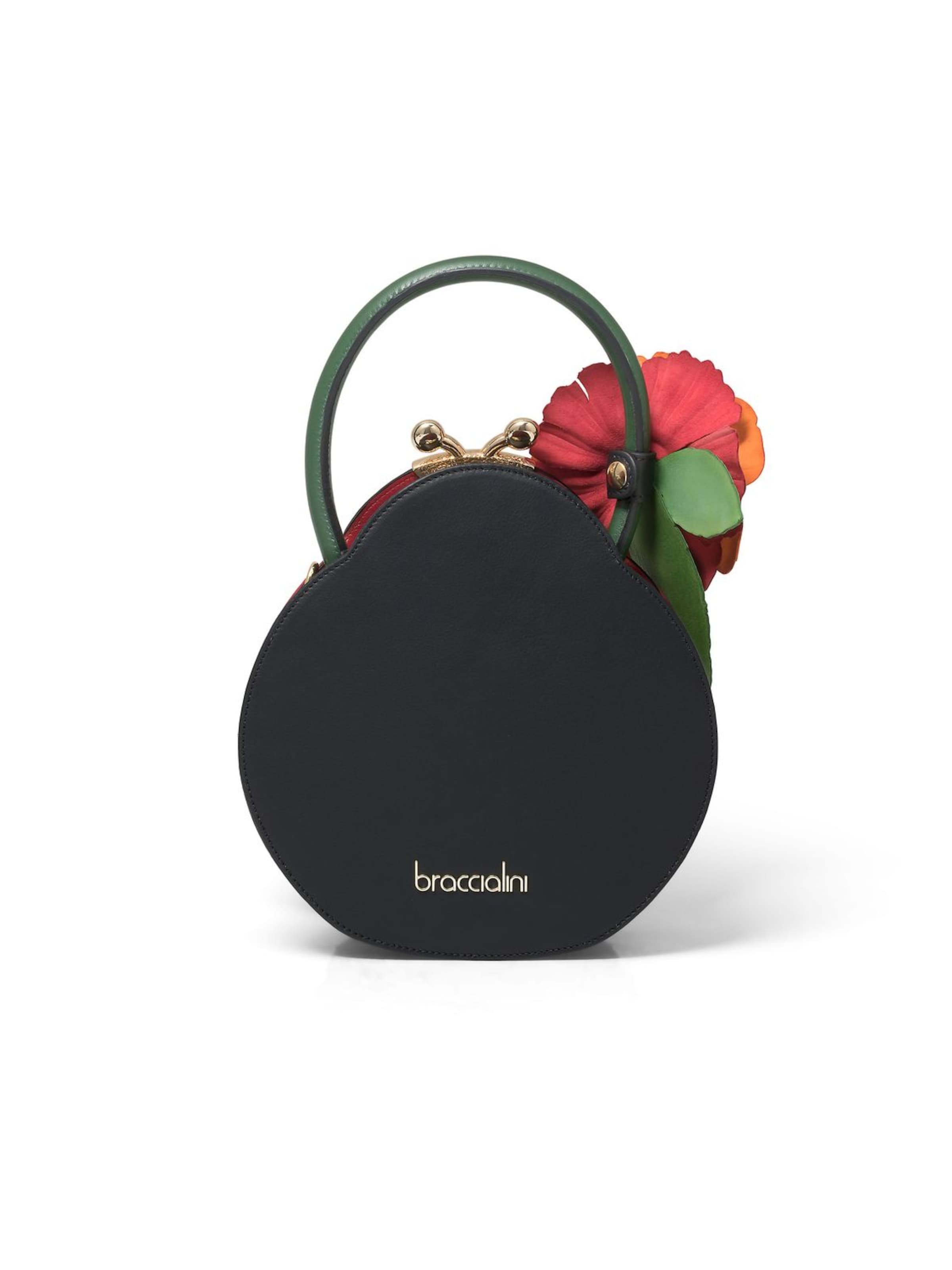Borsa a mano 'Tema Coccinella' di Braccialini in rosso