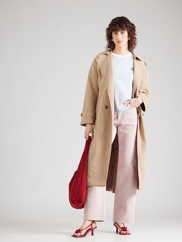 ONLY Μπλουζάκι 'ONLHAPPY' σε λευκό