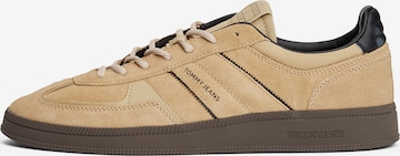 Tommy Jeans Низкие кроссовки 'THE GREENWICH' в Бежевый: спереди
