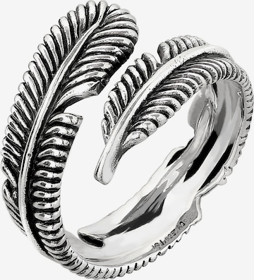 Bague 'Feder' KUZZOI en argent : devant