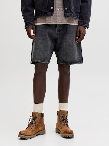 JACK & JONES - Loosefit Vaquero 'JWHTONY JJORIGINAL' en negro: frente