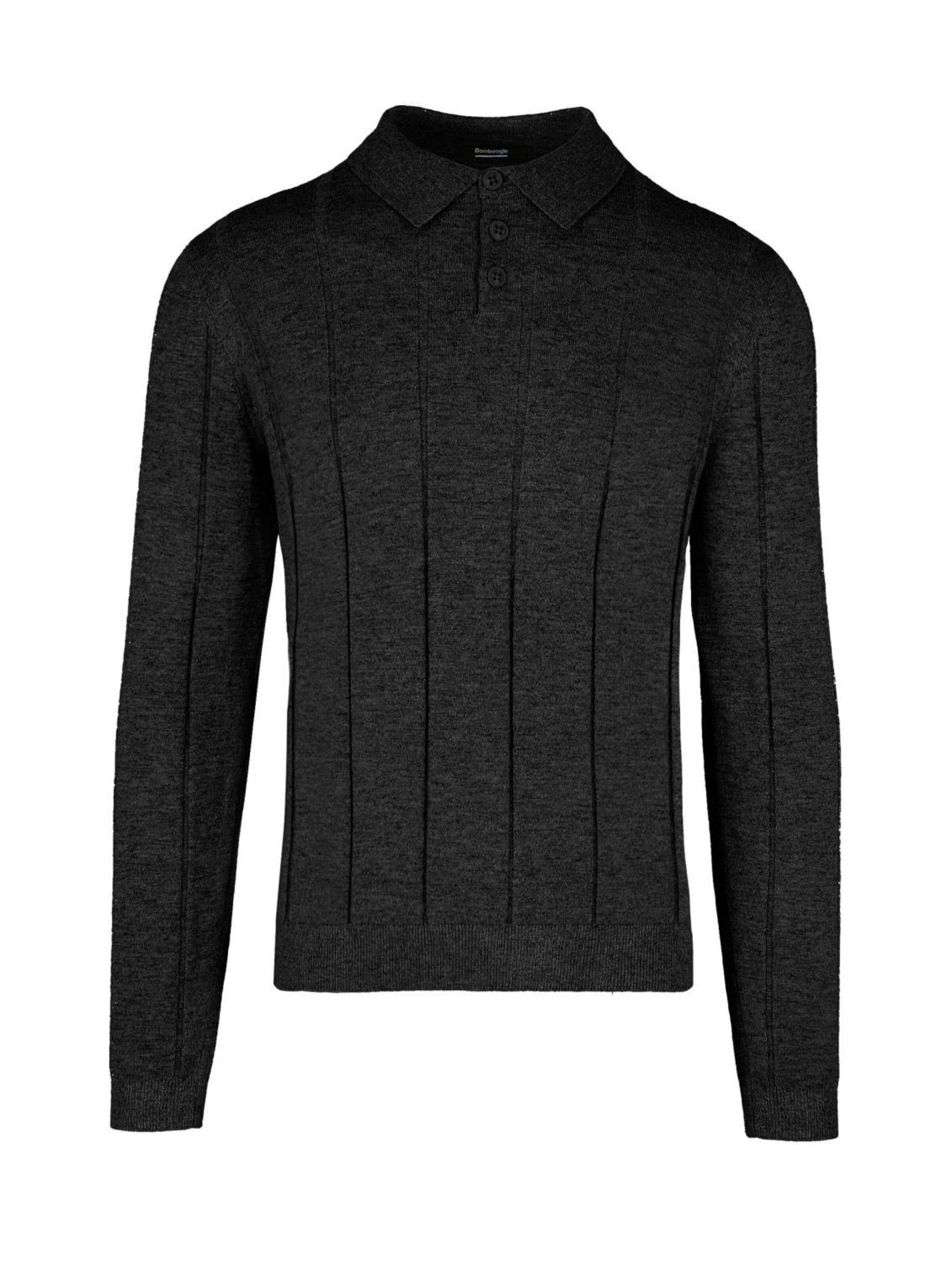 Pullover di BOMBOOGIE in nero: frontale