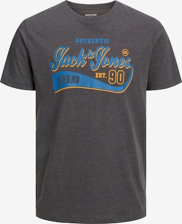 T-Shirt Jack & Jones Plus en gris : devant