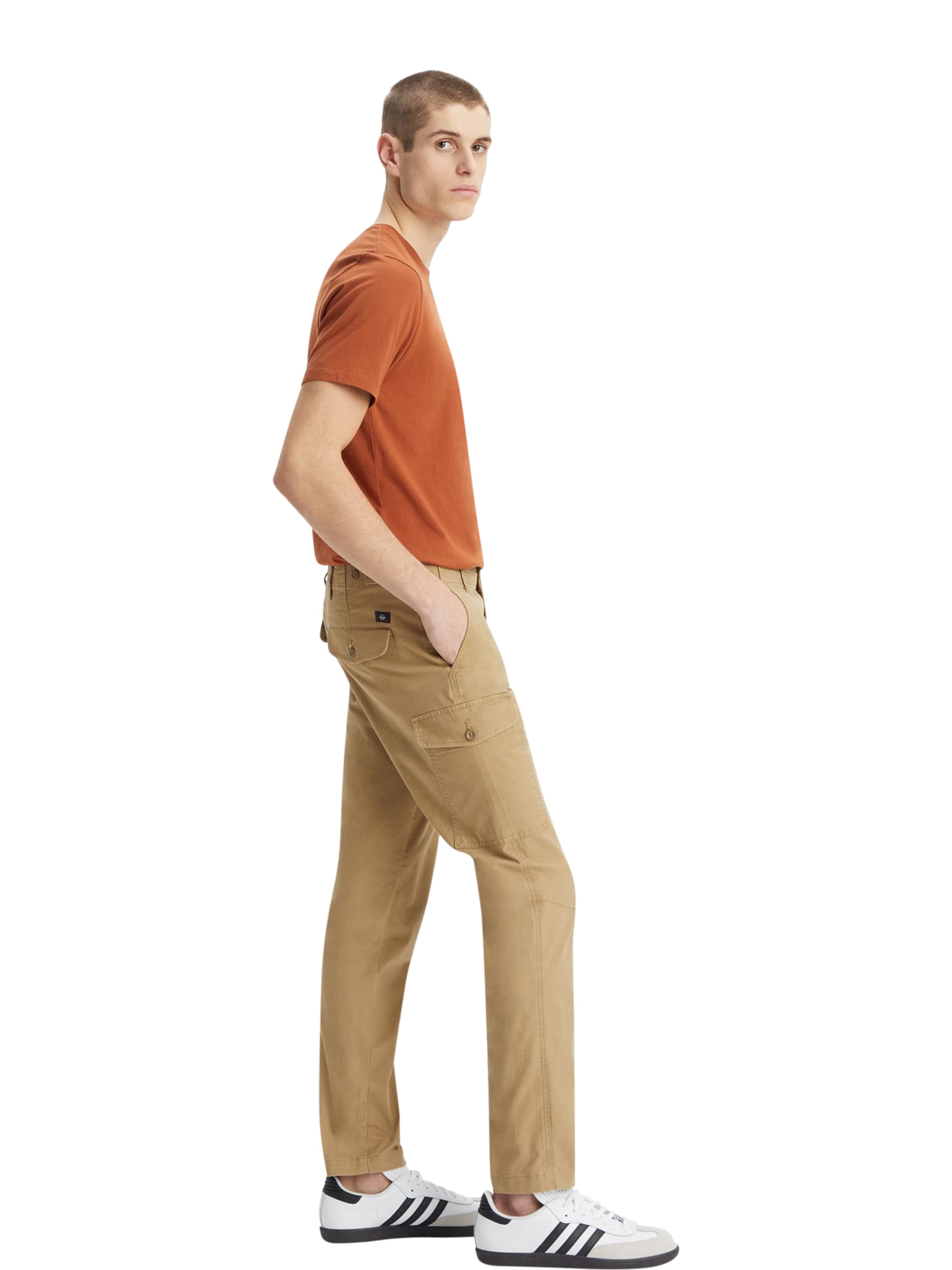 Dockers Slimfit Cargobyxa i beige