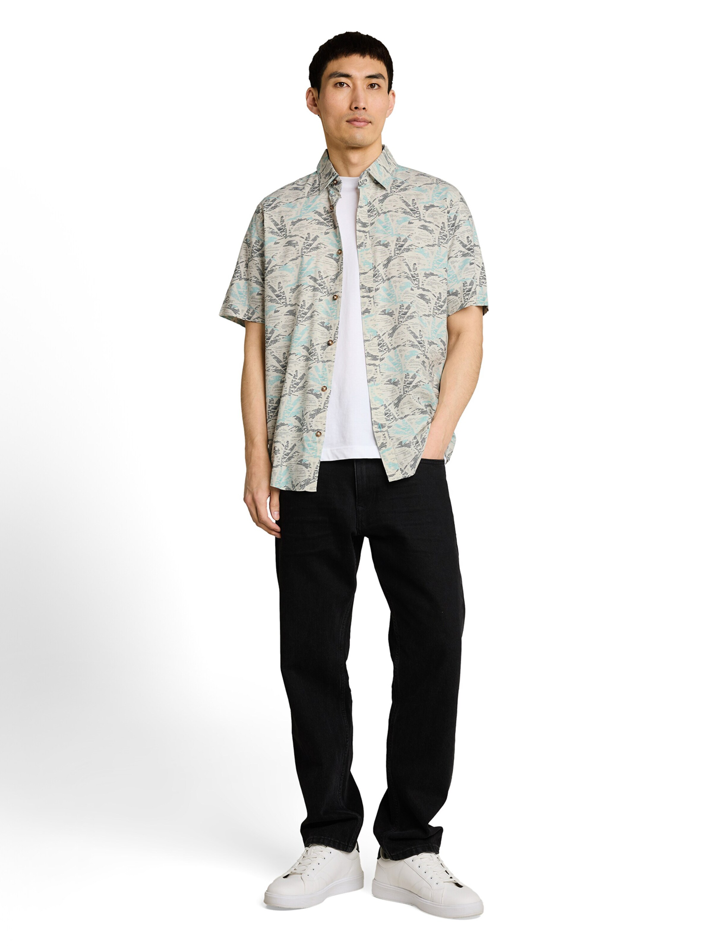 TOM TAILOR Comfort fit Ing - fehér