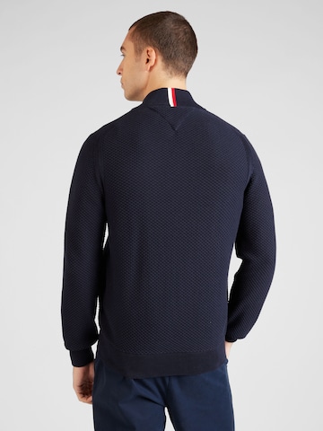 Vestes en maille TOMMY HILFIGER en bleu