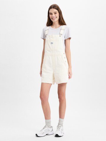 LEVI'S ® Skinny Latzhose ' ' in Weiß: Vorderseite