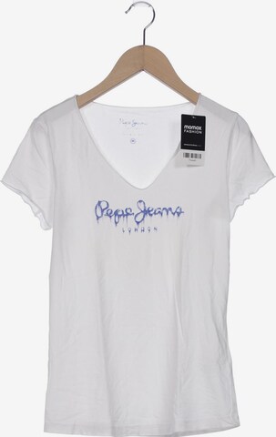 Pepe Jeans T-Shirt M in Weiß: predná strana