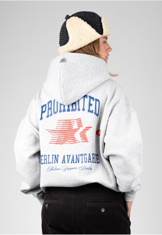 Prohibited Sweatshirt 'Berlin' in Grau